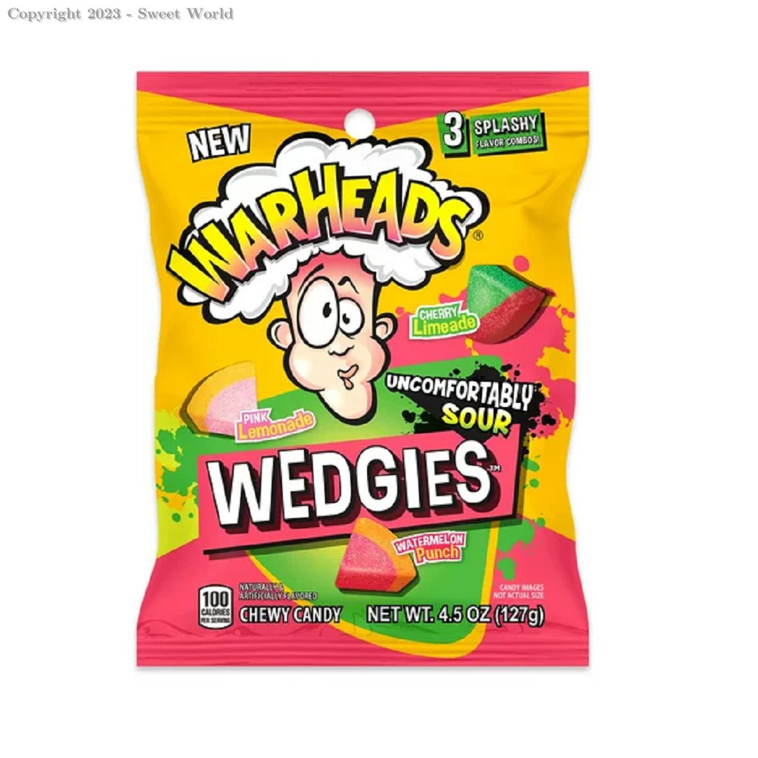 Warheads Wedgies Pink Lemonade 99g