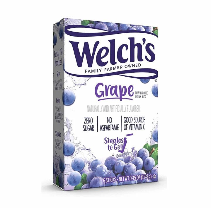 Welch's Grape Singles to Go 6 pack 13g