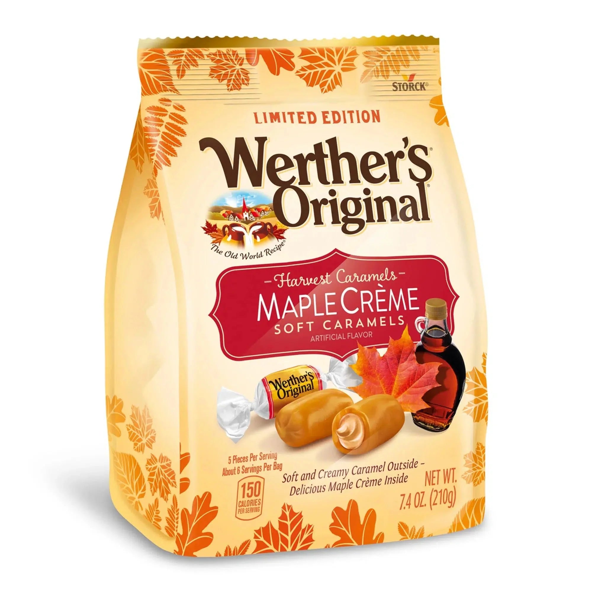 Werther's Original Harvest Caramel's Maple Creme 210g