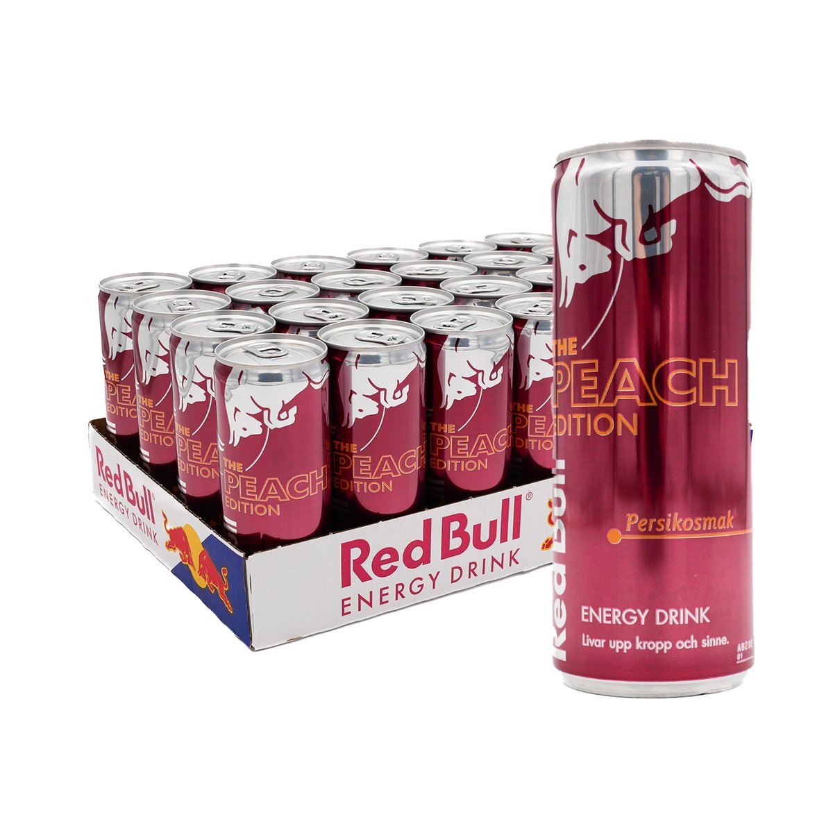 Wholesale Case Red Bull Peach Edition (Sweden) 24 x250ml