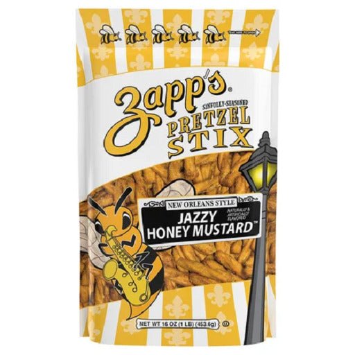 Zapp’s Jazzy Honey Mustard Pretzel Stix 141g