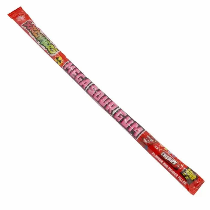 Zed Candy Screamers Mega Pack de chewing-gums à la cerise acide 30 g