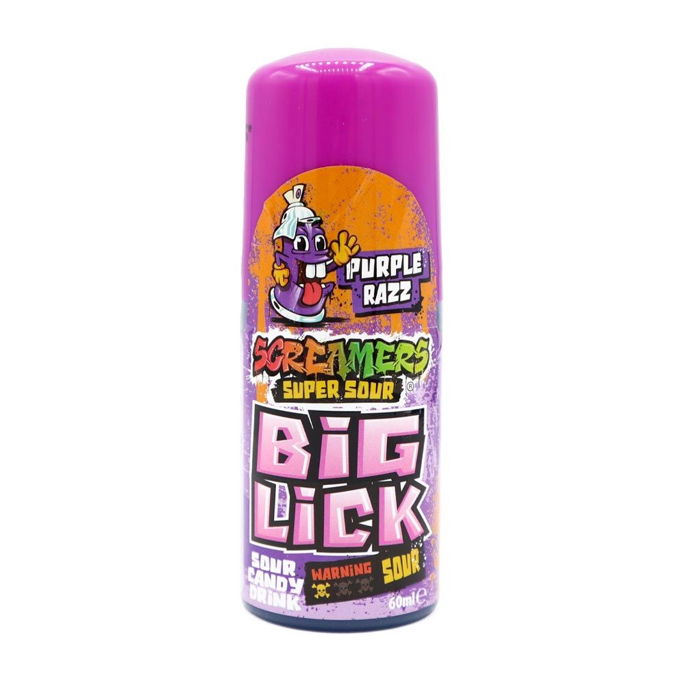 Zed Candy Screamers Purple Razz Big Lick 60 ml