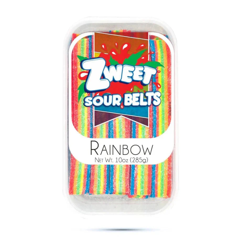 Zweet Sour Rainbow Belts 285g