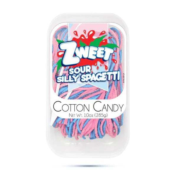 Zweet Sour Silly Spaghetti cotton Candy 285g