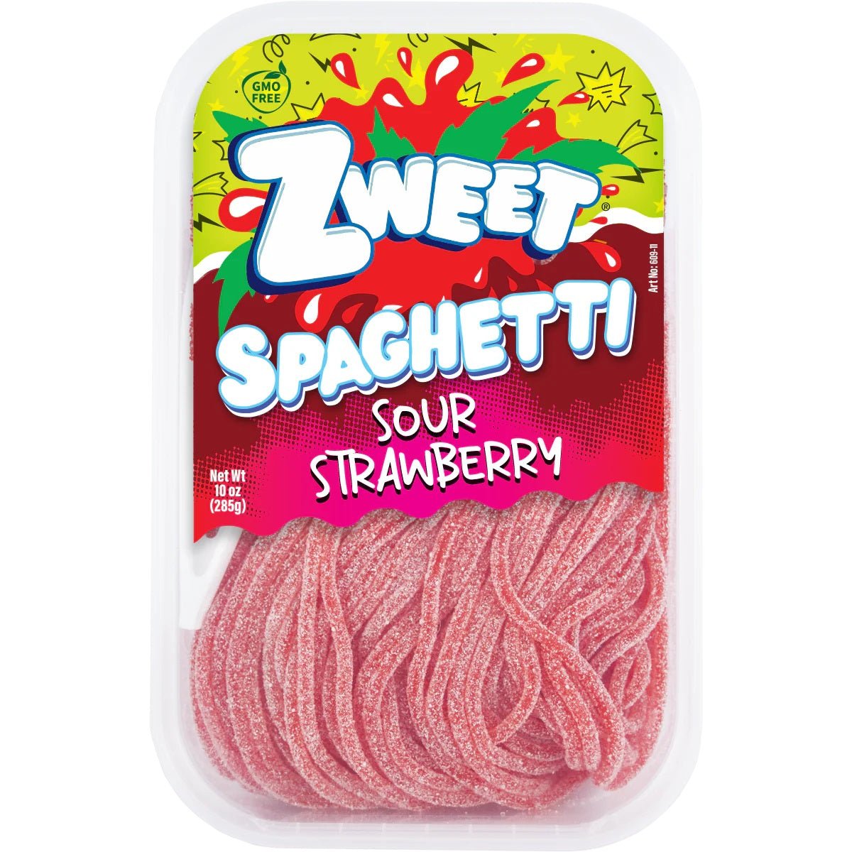 Zweet Sour Silly Spaghetti Strawberry 285g