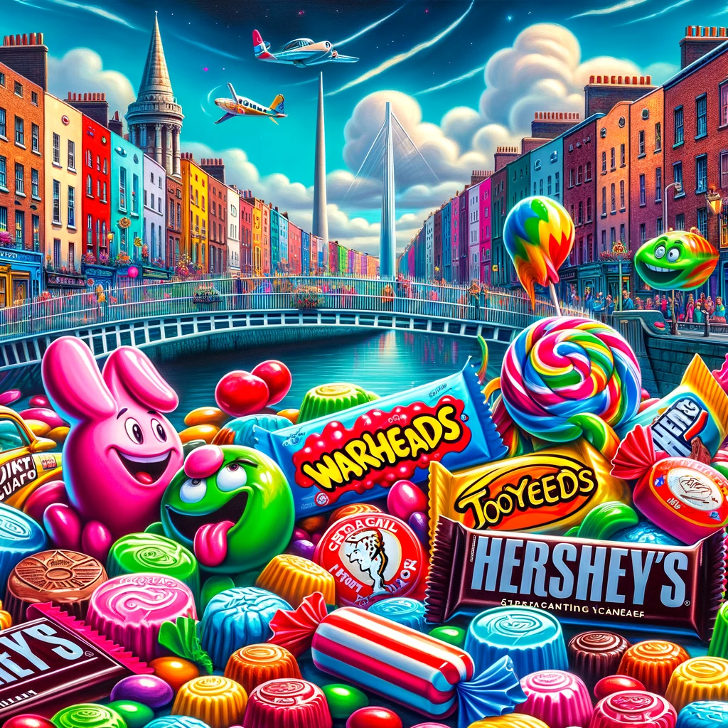 american candy at candy cave in dublin