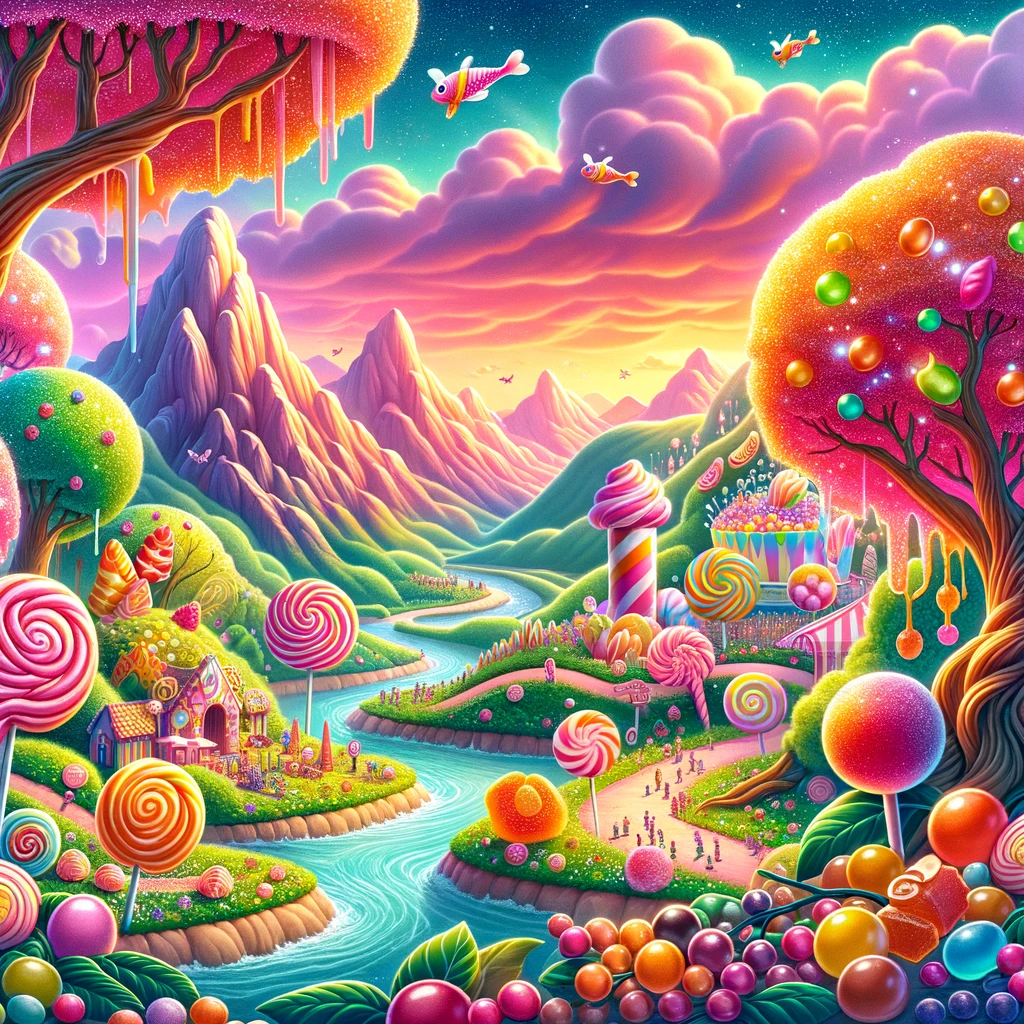 The Sweet Secrets of Hidden Valley: A Candy Adventure