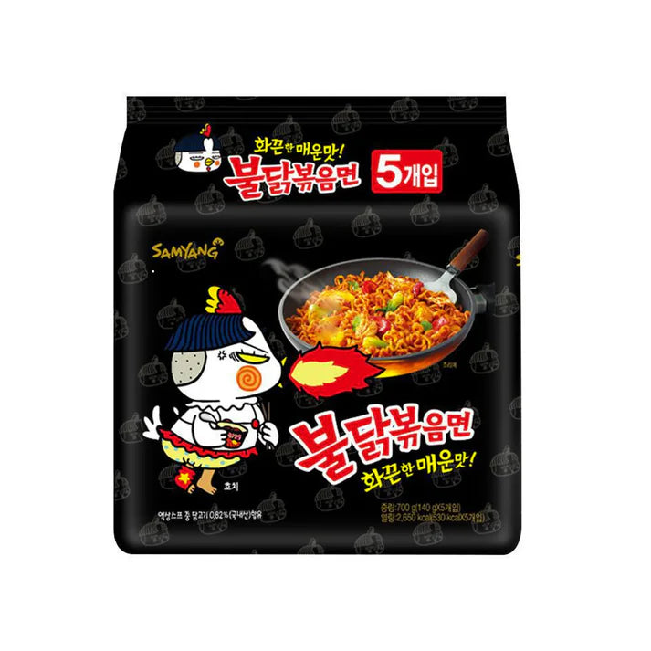 Samyang Buldak Jjajang Noodles – The Korean Black Bean Sensation in Ireland
