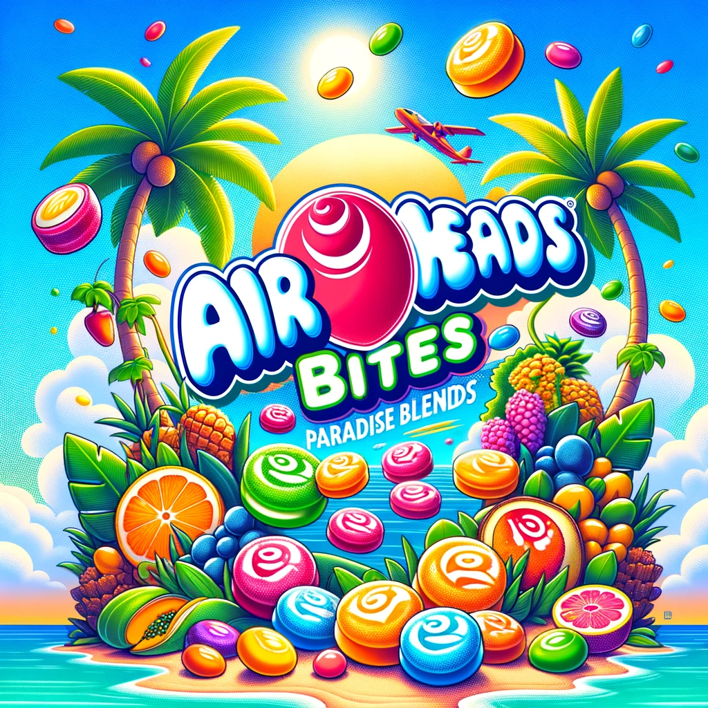Take a Tropical Flavour Trip with Airheads Bites Paradise Blends from Candycave