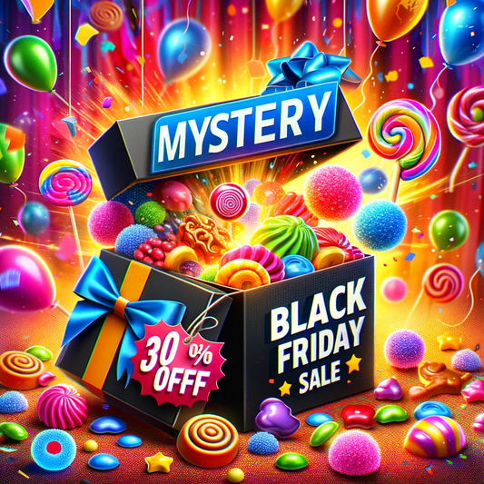 Unwrap the Sweet Surprise: Get Ready for Black Friday with Candy Cave Mystery Boxes!