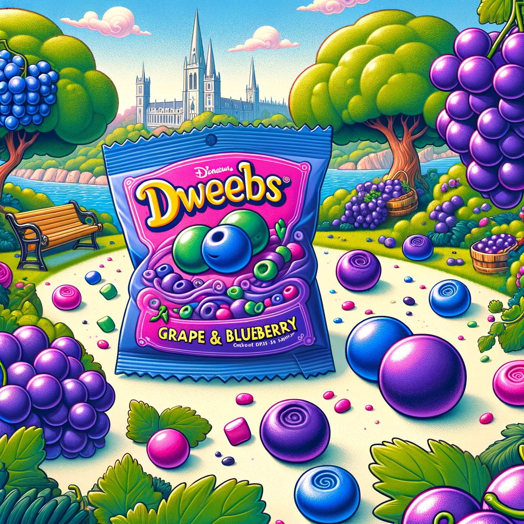 Grape Meets Blueberry: Dweebs Grape and Blueberry Hit the Shelves at Candy Cave!