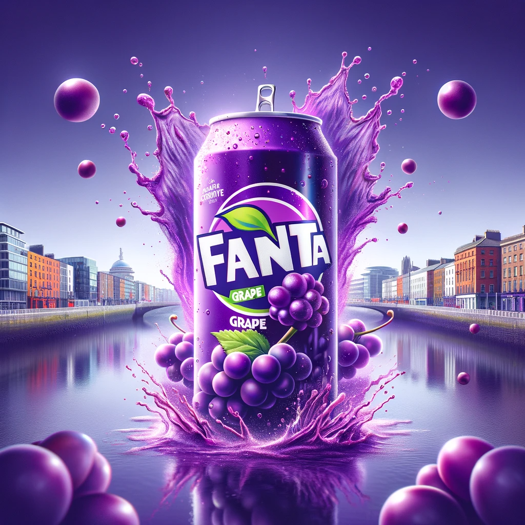 Grape Expectations: Savour the Purple Pop of Fanta Grape at Candy Cave