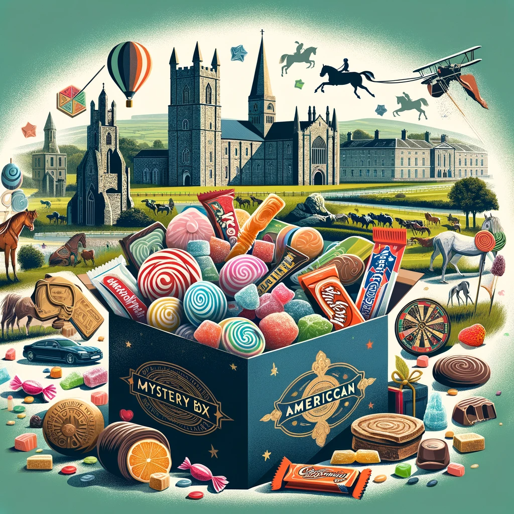 Unveil Kildare's Charm with Our American Candy Mystery Boxes