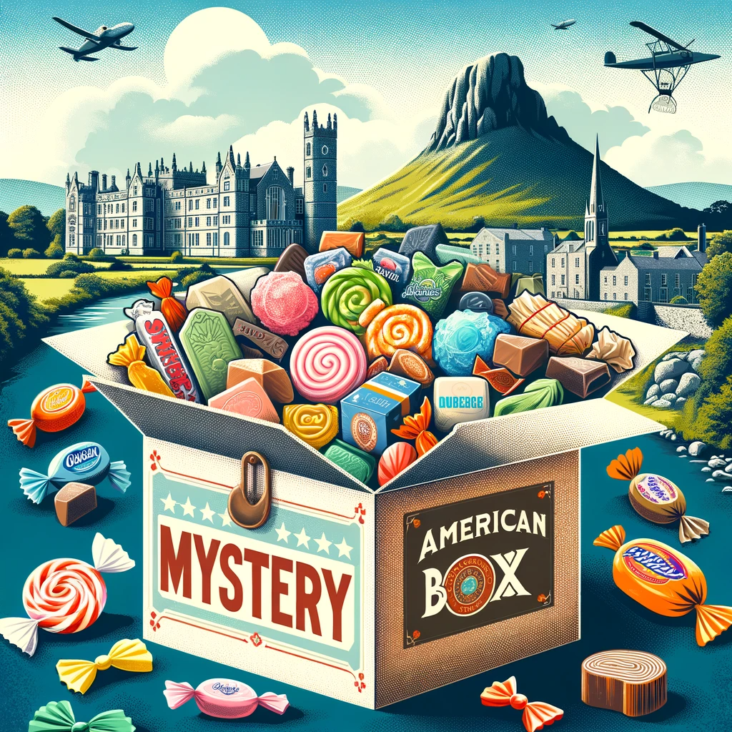 Embark on a Sweet Journey in Laois with Our American Candy Mystery Boxes