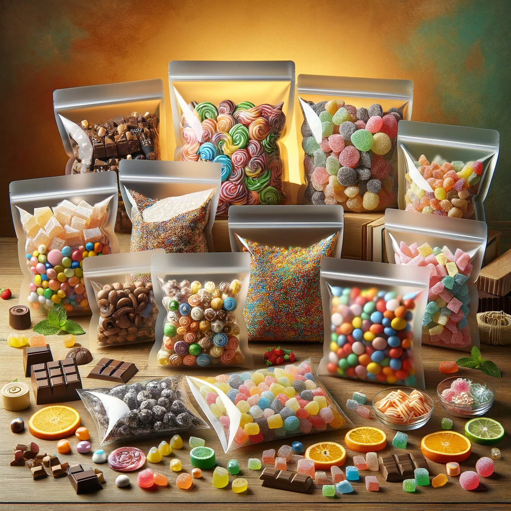 Sweets in Bags: The Joy of Colourful Confectionery Choices