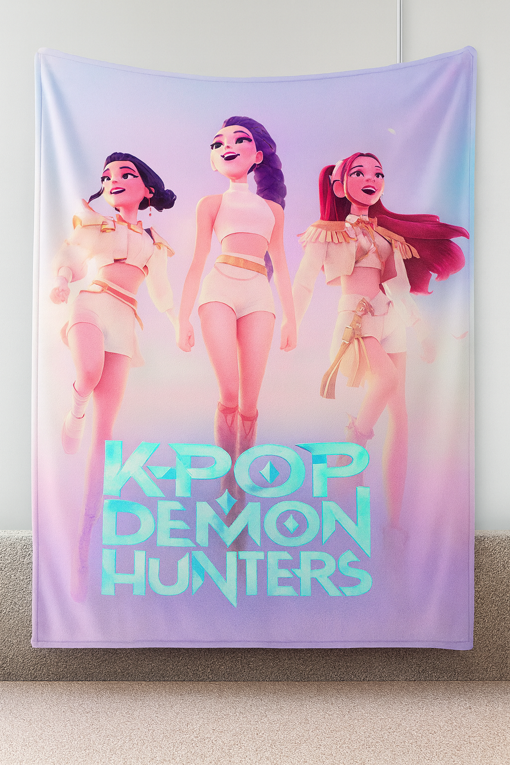 Kpop Demon Hunters Blanket – 130 × 150 cm