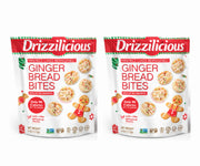 Twin Pack Drizzilicious Ginger Snap Rice Cakes 4 oz