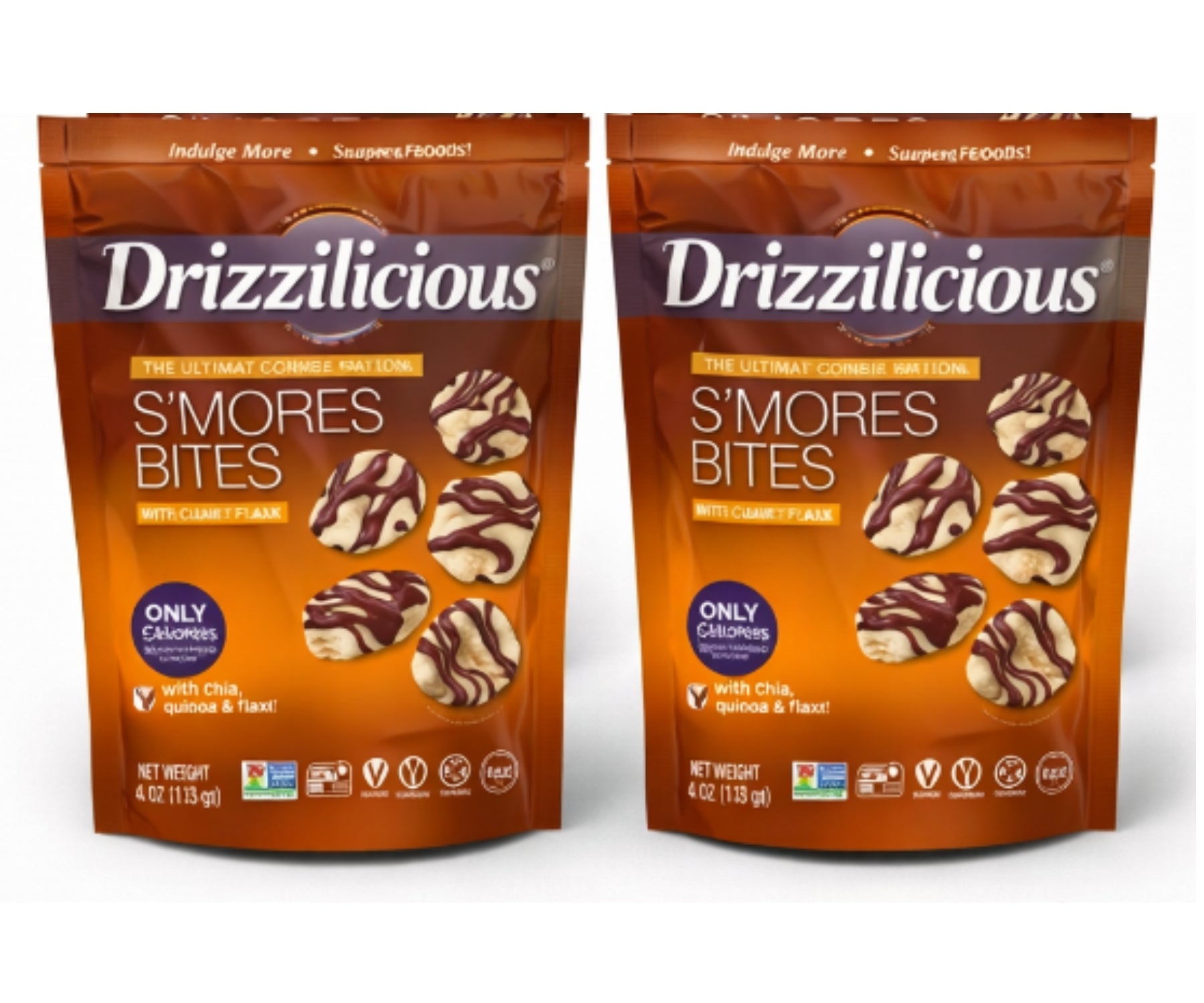 Twin Pack Drizzilicious S’mores Rice Cake Bites