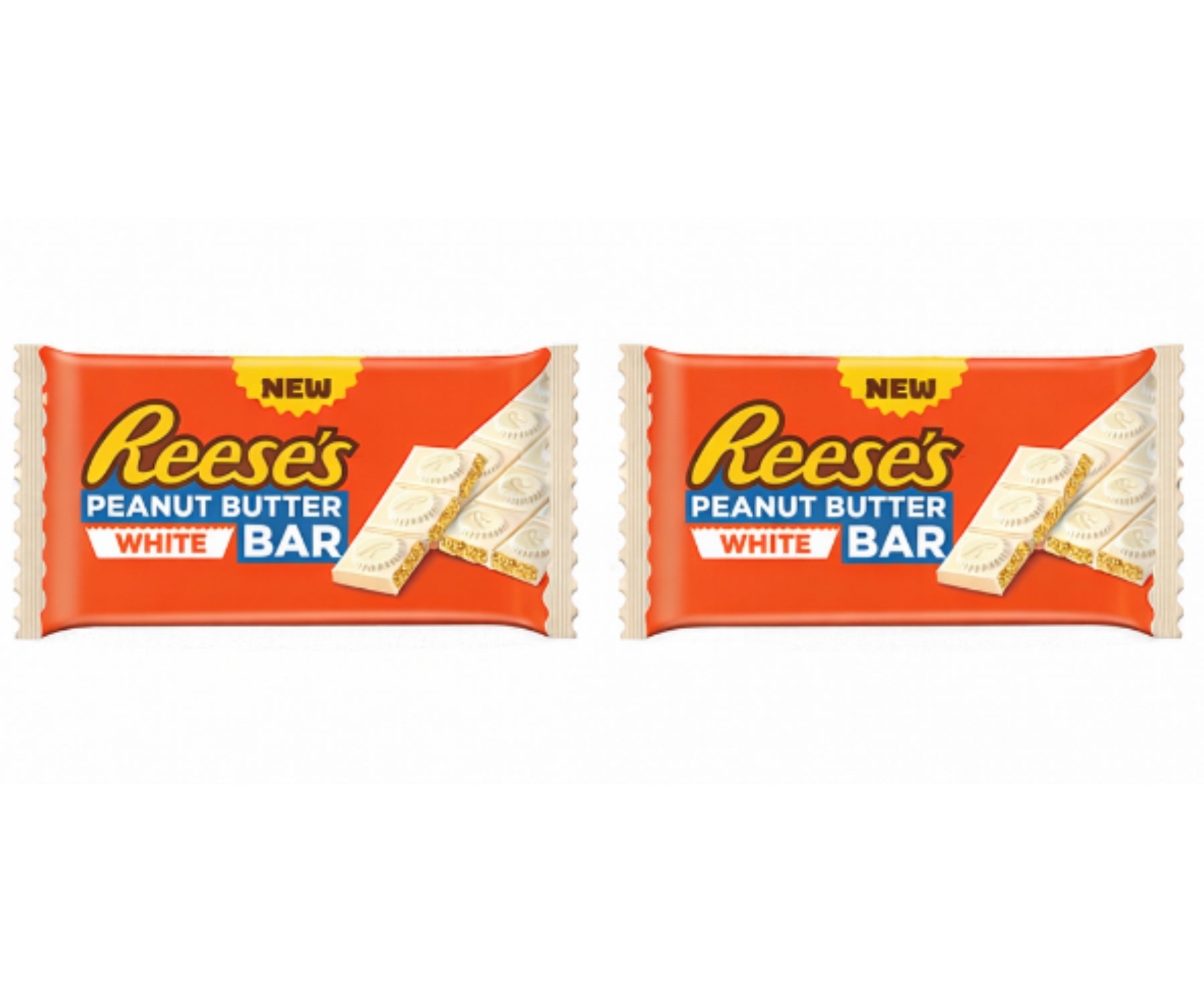 Twin Pack Reese’s Peanut Butter Bar White 90 g