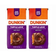 White Smoke Twin Pack Dunkin Turtle Love Ground Coffee 12 oz