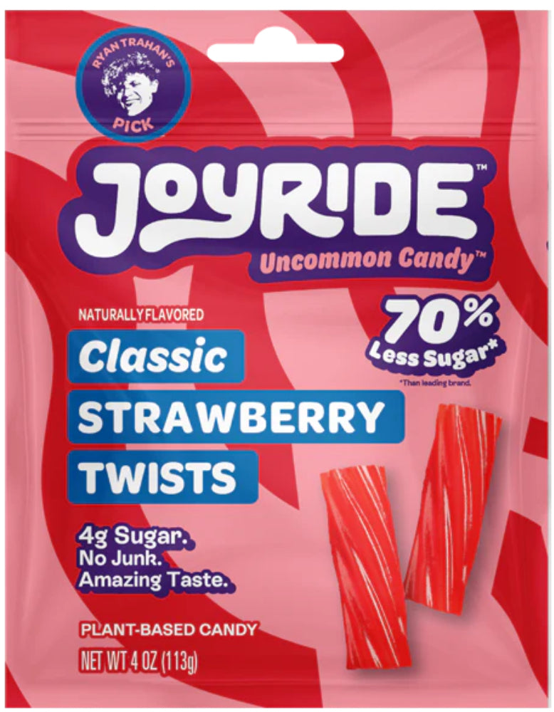 Joyride Uncommon Candy’s Classic Strawberry Twists