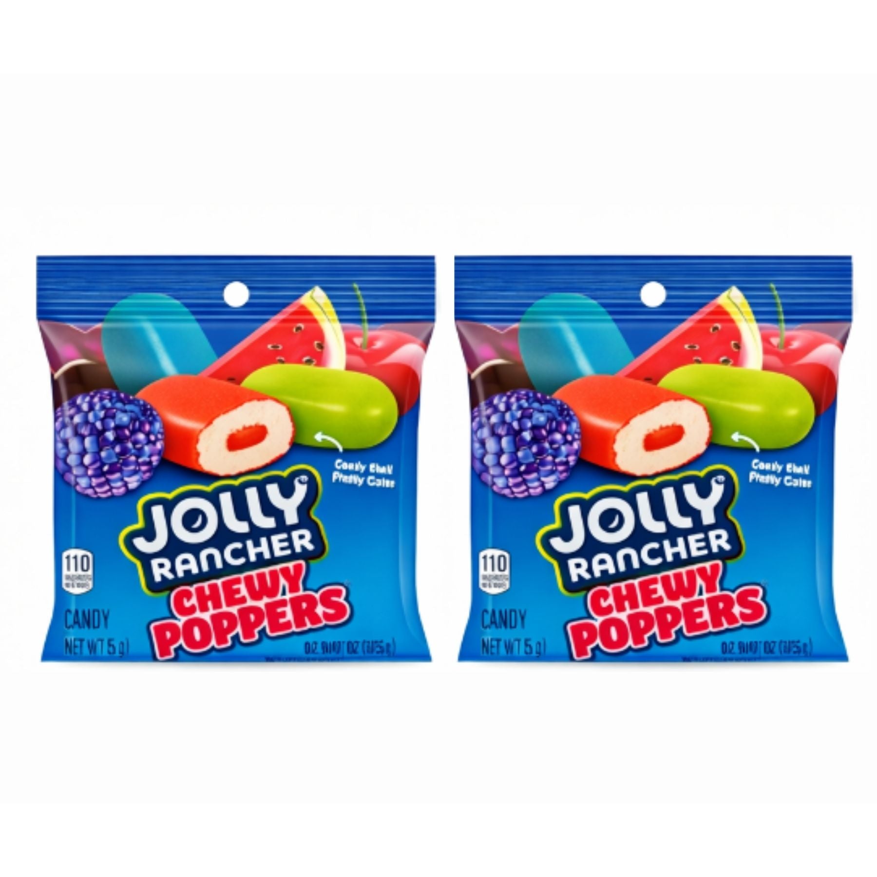 White Smoke Twin Pack Jolly Rancher Chewy Poppers Original Flavours