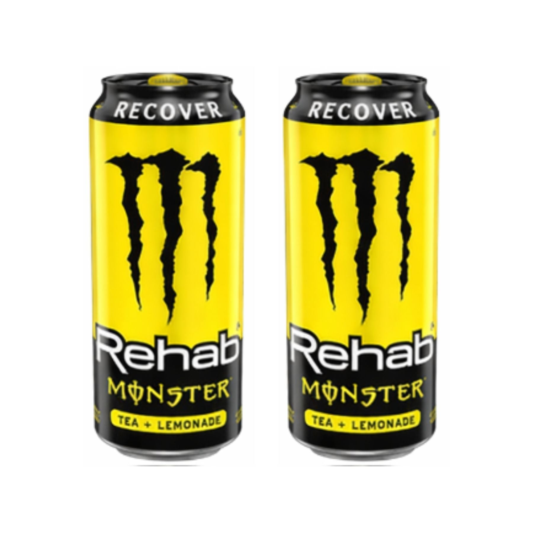 White Smoke Twin Pack Monster Energy Rehab Tea + Lemonade 458 ml