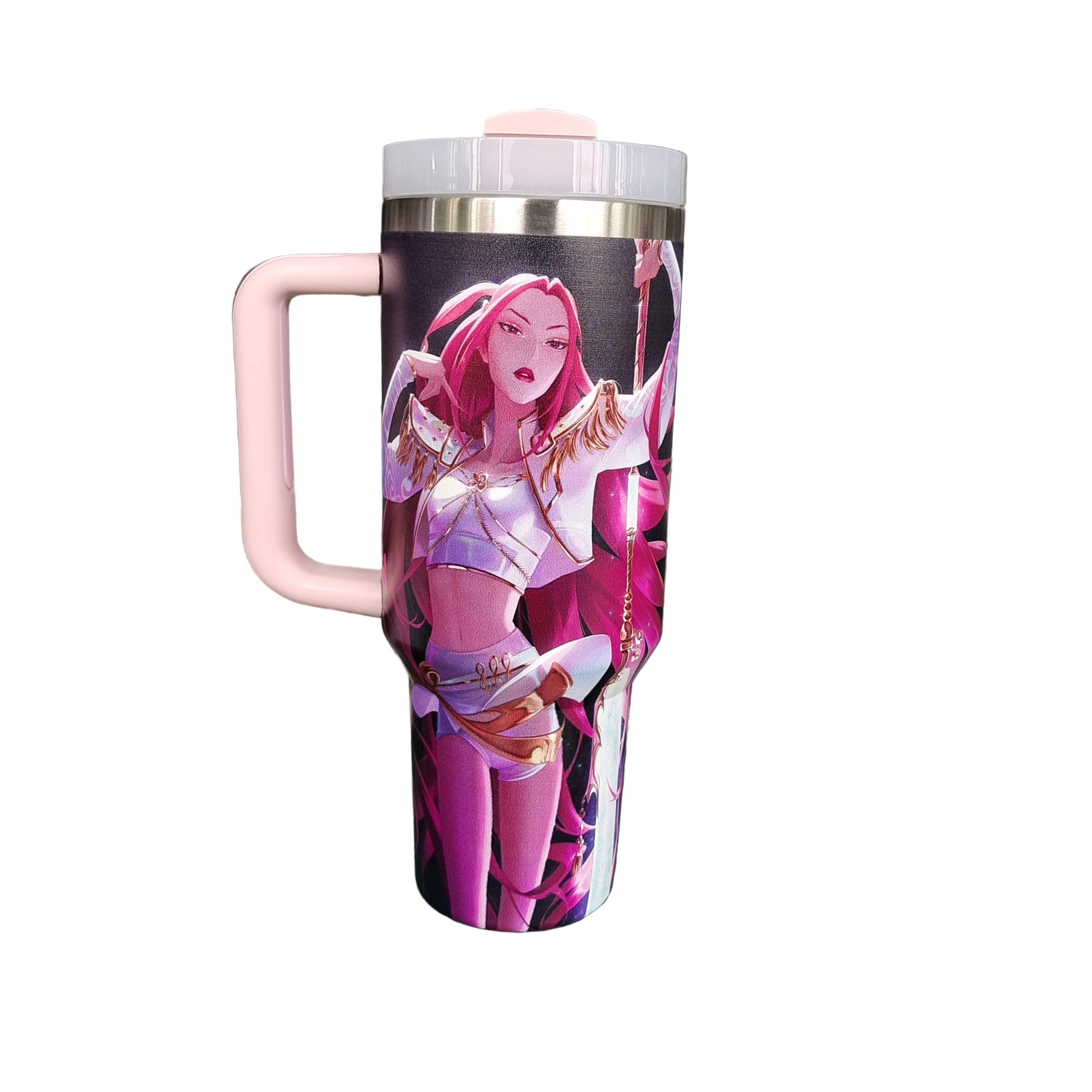 Mira White Outfit Cup – Stanley Style KPop Demon Hunters Cup