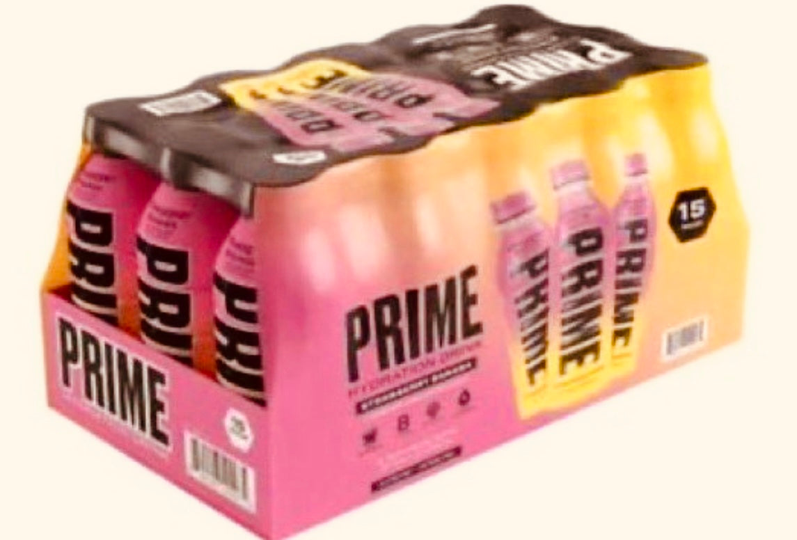 Strawberry and Banana Prime Drink (single bottle)out of date February 2025