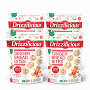 4 Pack Drizzilicious Ginger Snap Rice Cakes 4 oz