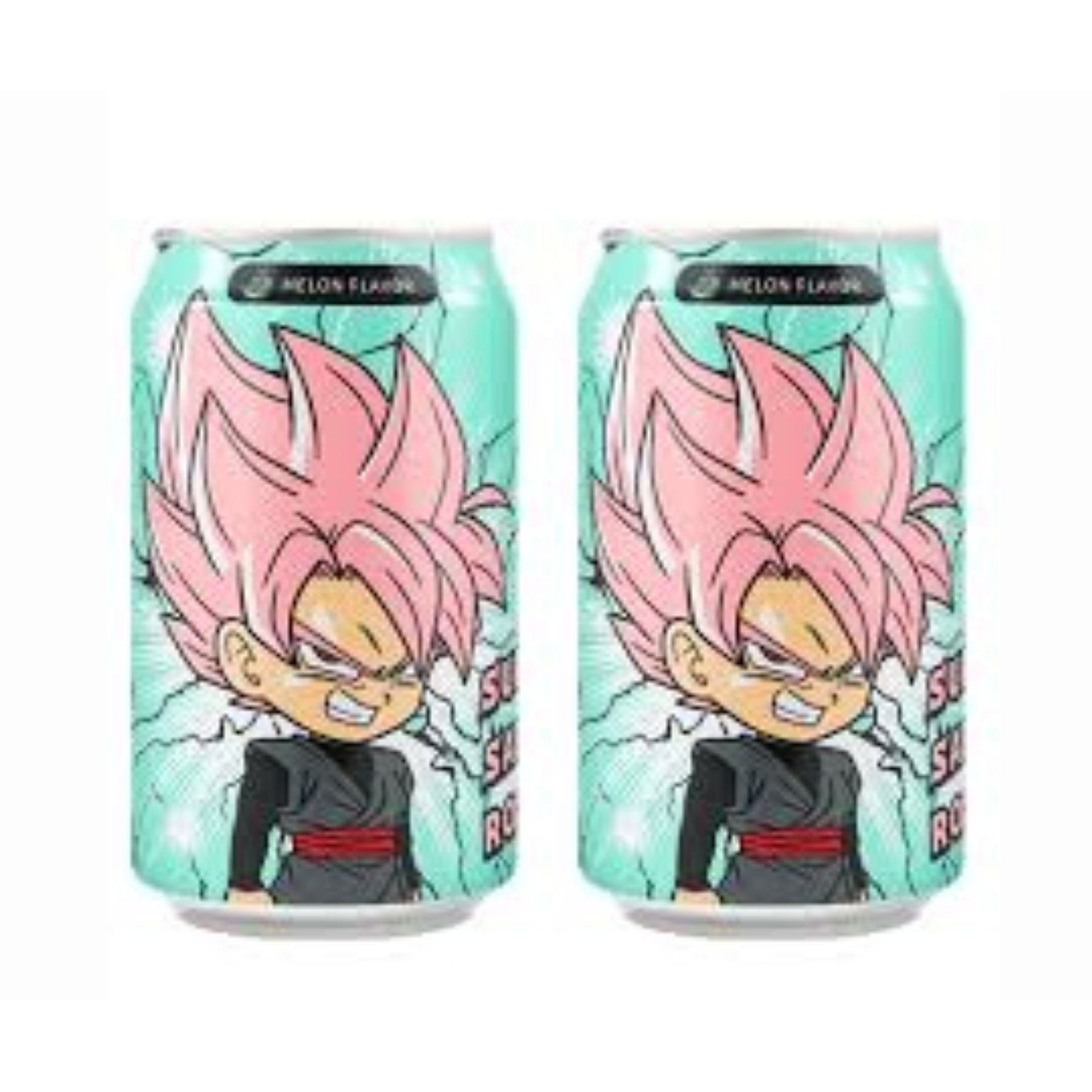 White Smoke Twin Pack Ocean Bomb Dragon Ball Super Saiyan Rosé Melon Soda 330 ml