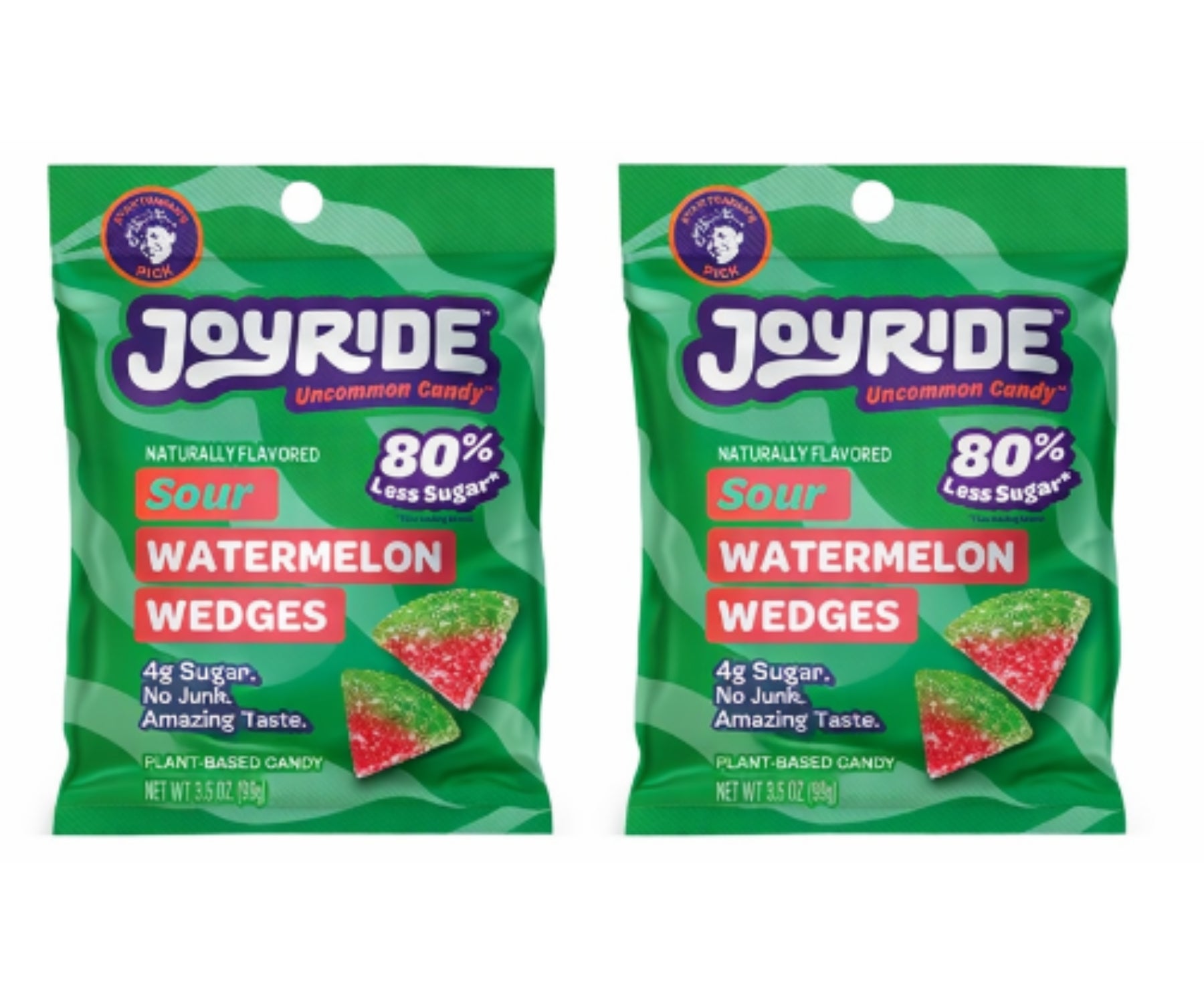 Twin Pack Joyride Uncommon Candy’s Sour Watermelon Wedges