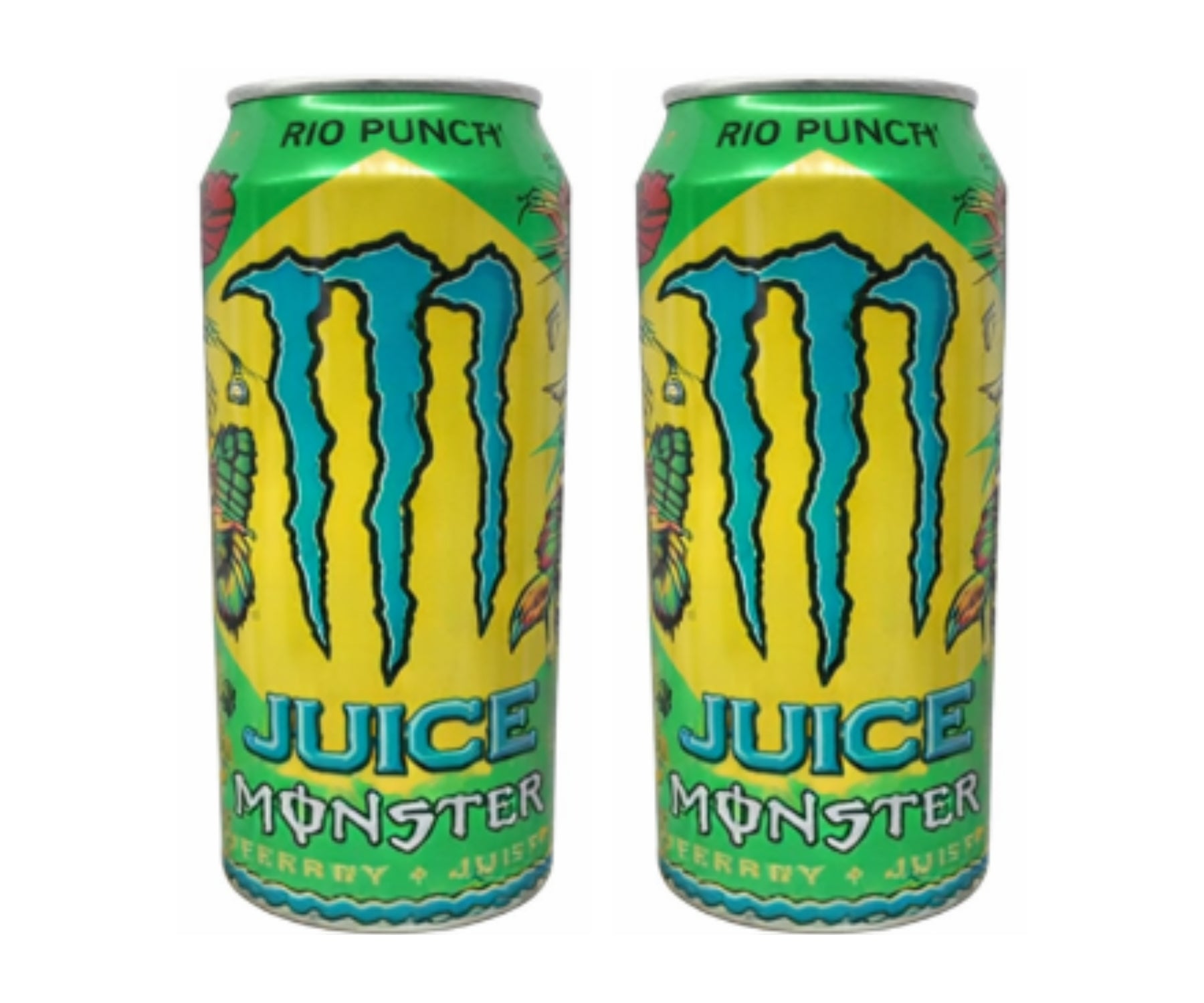 Twin Pack Monster Energy Punch Rio Punch 500 ml