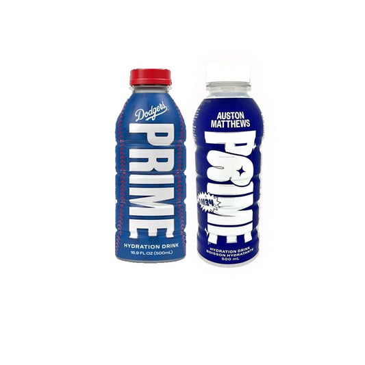 Dodgers Prime Blue And Auston Matthews Prime Drink