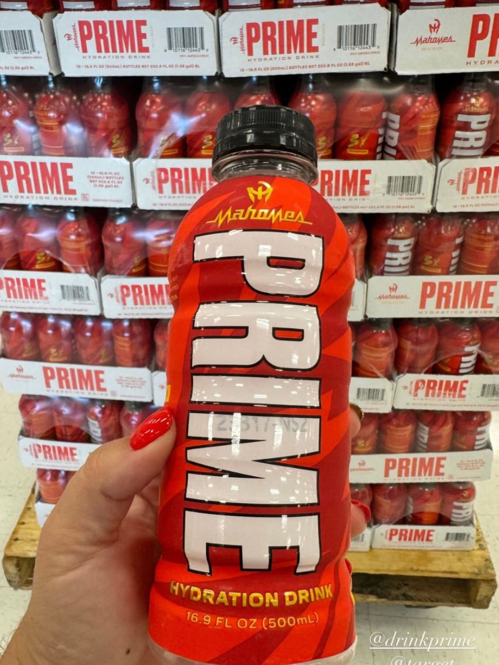 Patrick Mahomes Prime Drink