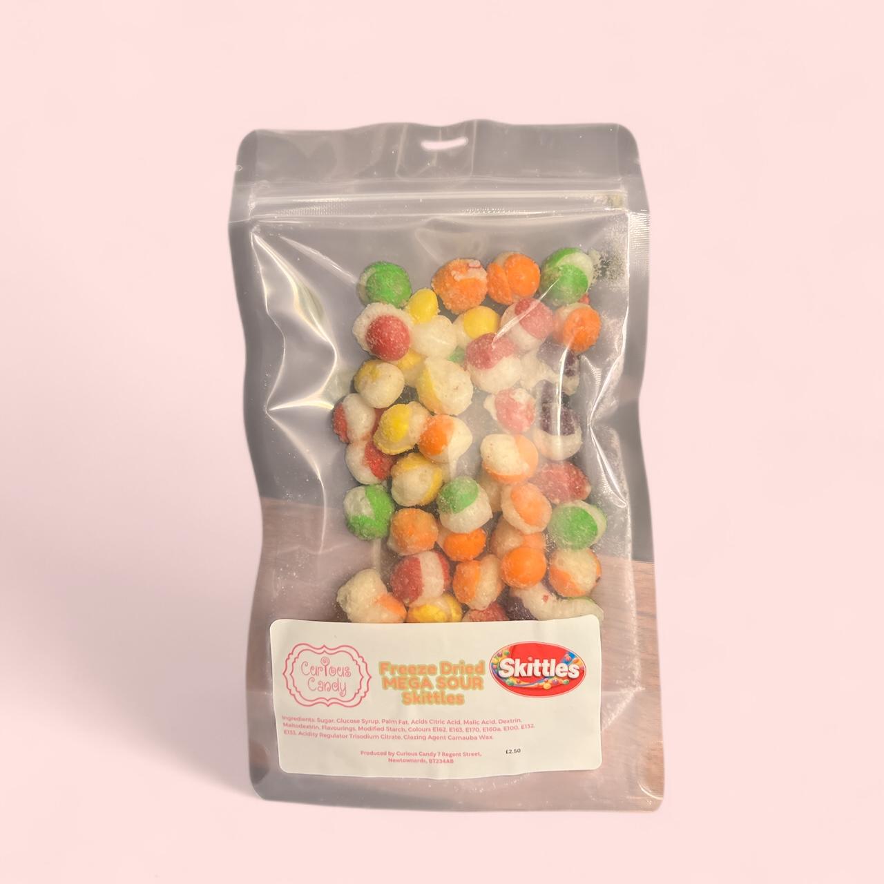 Freeze Dried Mega Sour Skittles