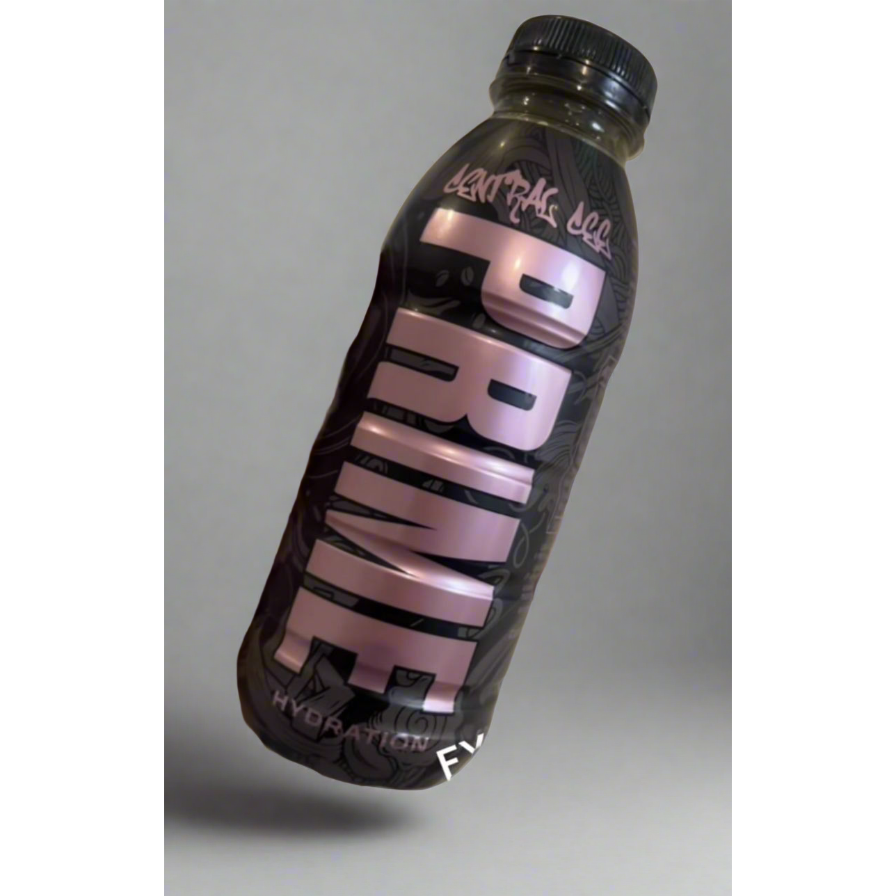Dark Gray Central Cee x PRIME: Limited-Edition Hydration Boost Drink
