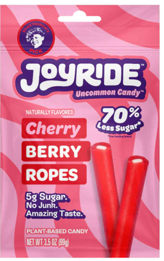 Joyride Uncommon Candy’s Cherry Berry Ropes