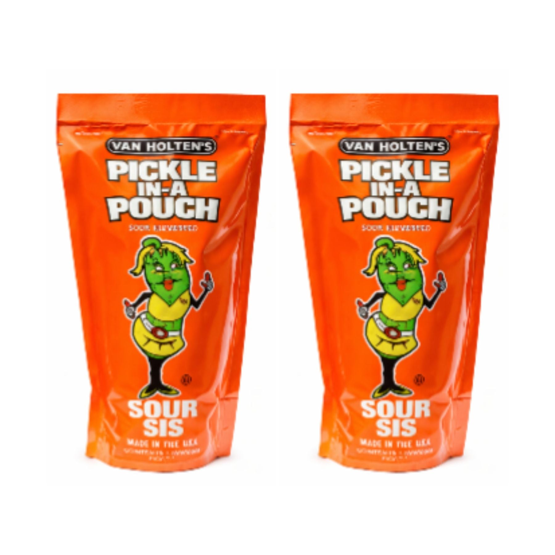 White Smoke Twin Pack Van Holten's Pickle In A Pouch Sour Sis 306g