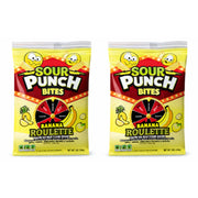 White Smoke Twin Pack Sour Punch Bites Banana Roulette