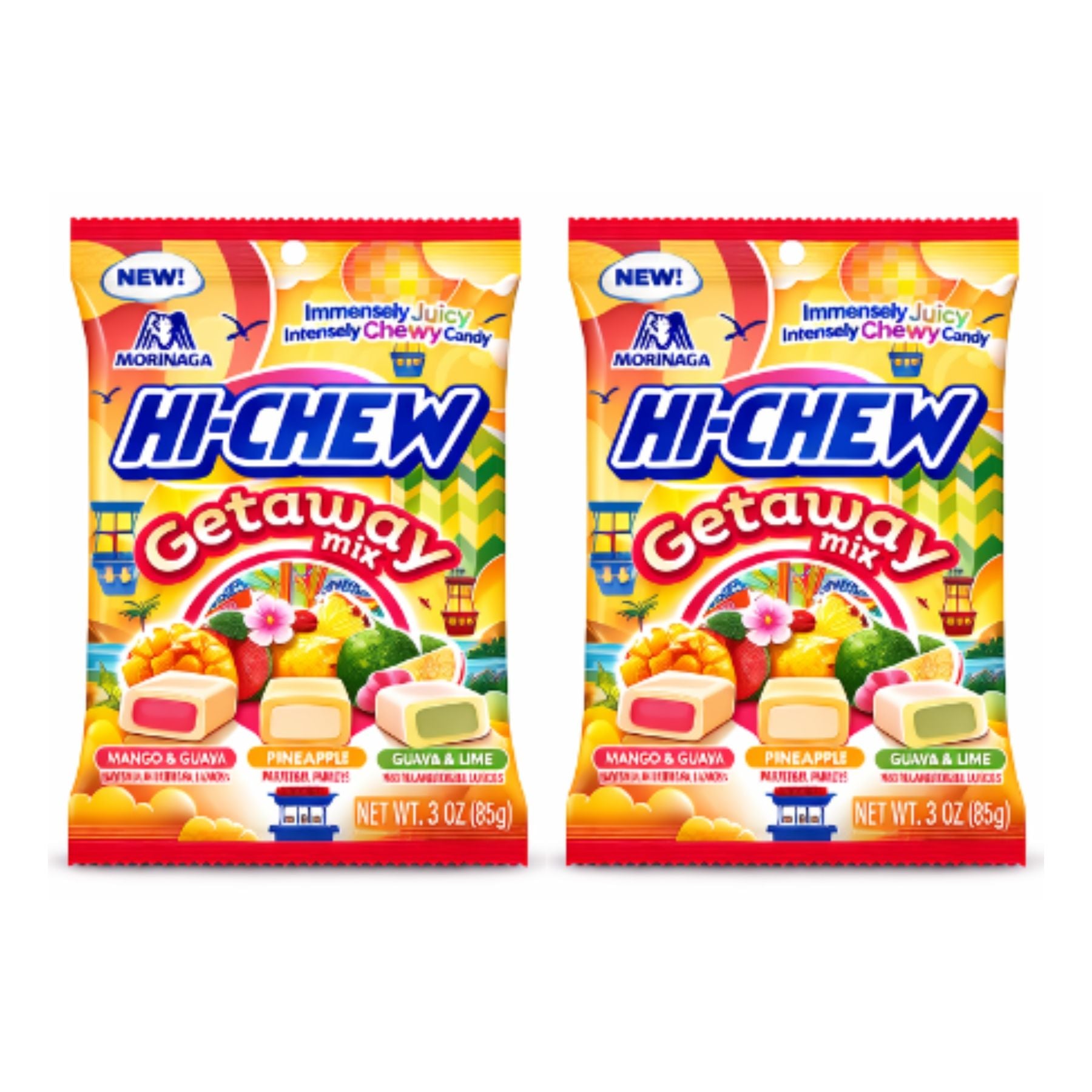 White Smoke Twin Pack Hi Chew Getaway Mix 85g