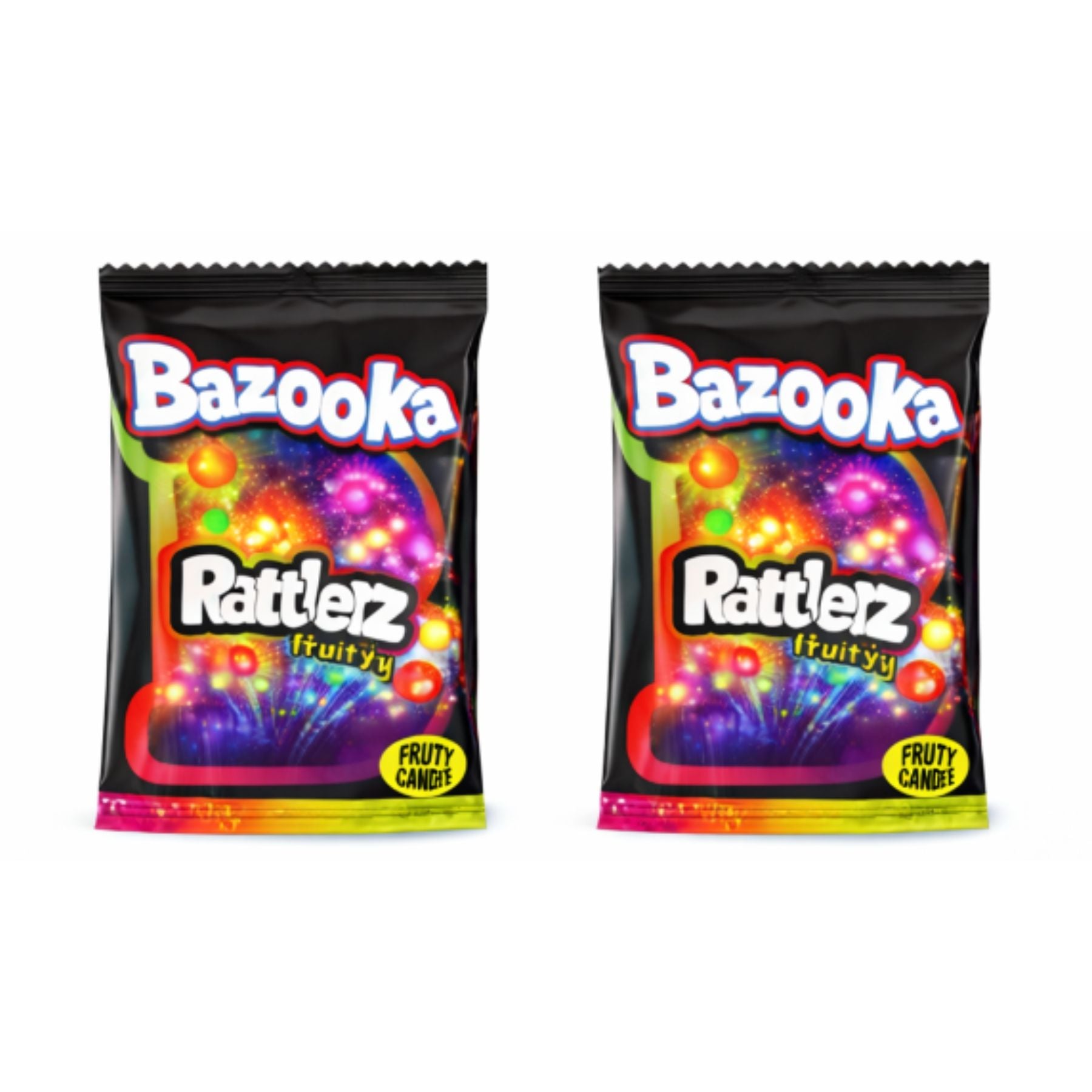 White Smoke Twin Pack Bazooka Rattlerz Fruity 100g
