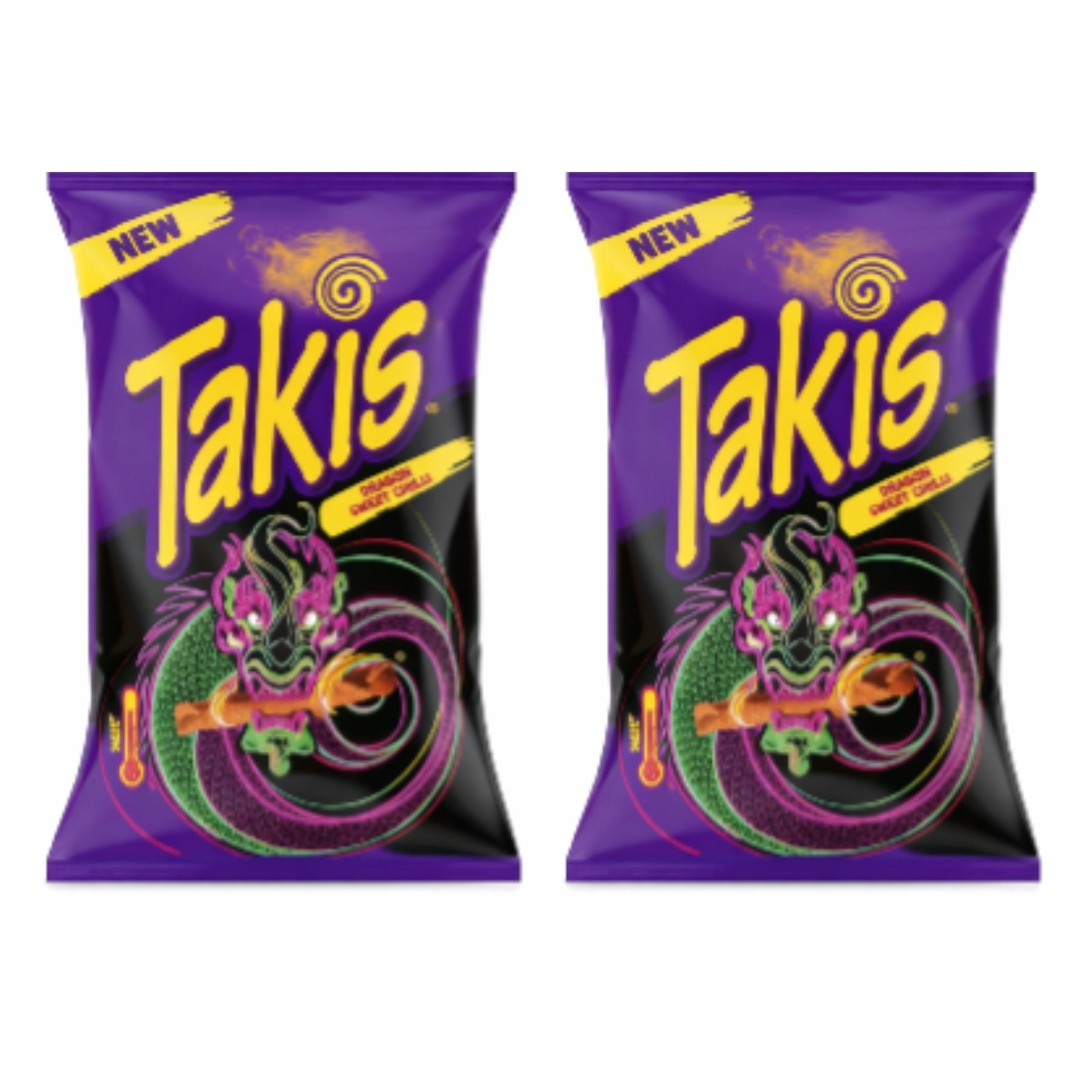 White Smoke Twin Pack Takis Dragon Sweet Chilli 100g
