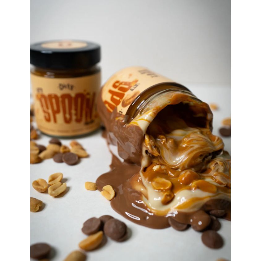 Light Gray Dirty Chocolate Spoon – Snicky Peanut (best before January 8th)