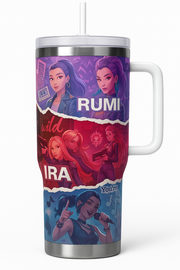 Rumi & Ira Collage Cup – Stanley Style KPop Demon Hunters Cup