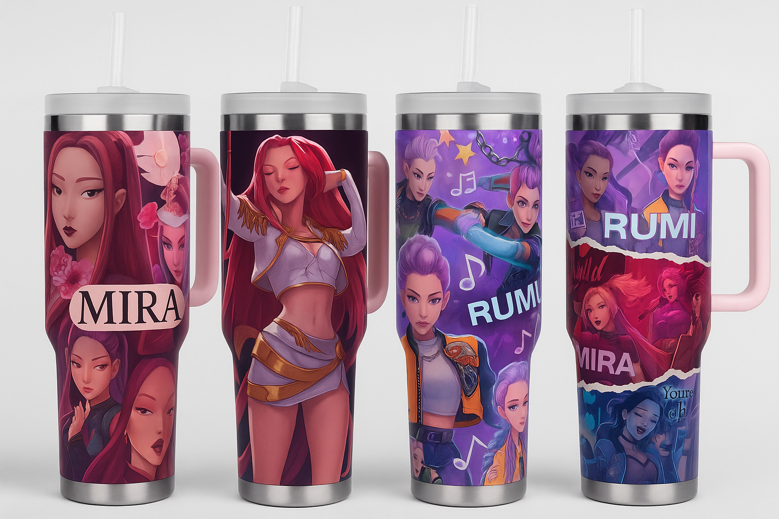 K Pop Demon Hunters Stanley Style Cup Collection