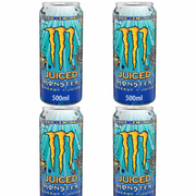 4 Pack Monster Energy Juiced Aussie Lemonade 500 ml