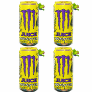 White Smoke 4 Pack Monster Energy Juice Voodoo Grape 500 ml (USA Release)