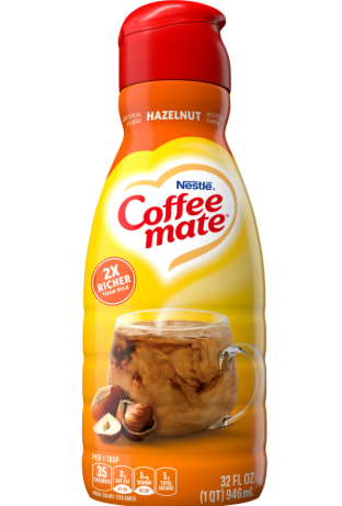 Coffee Mate Hazelnut Liquid Coffee Creamer